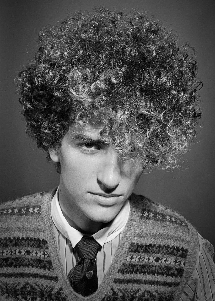 100 Modern Mens Hairstyles for Curly Hair  Haircut Inspiration