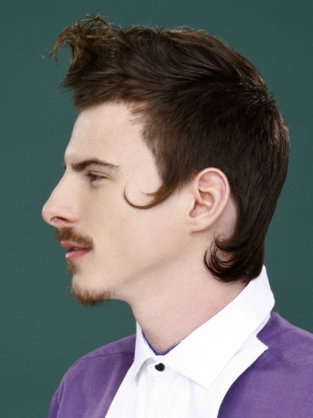 Modern men's haircut