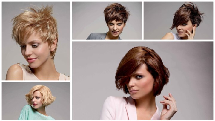Practical short hairstyles for women