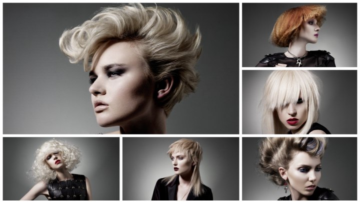 Punk inspired hairstyles for women