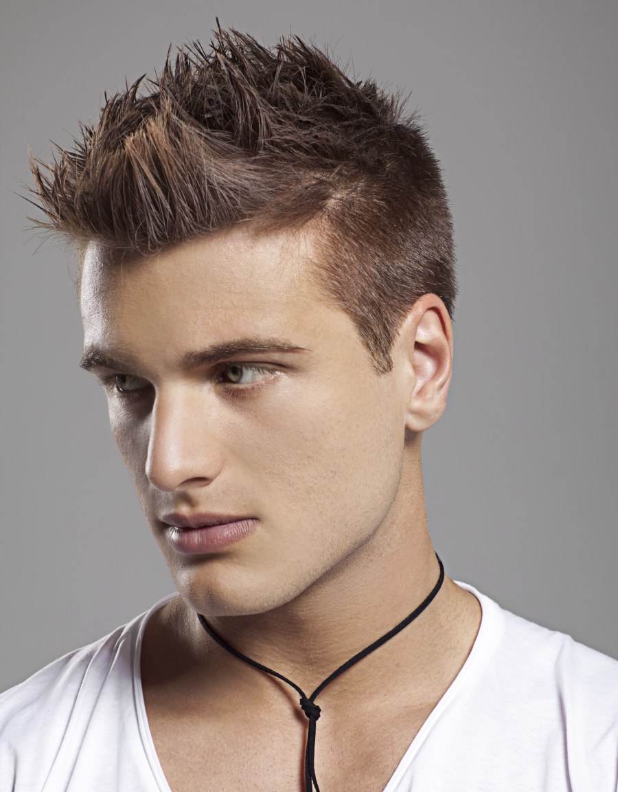 Men's Spiked Hairstyles