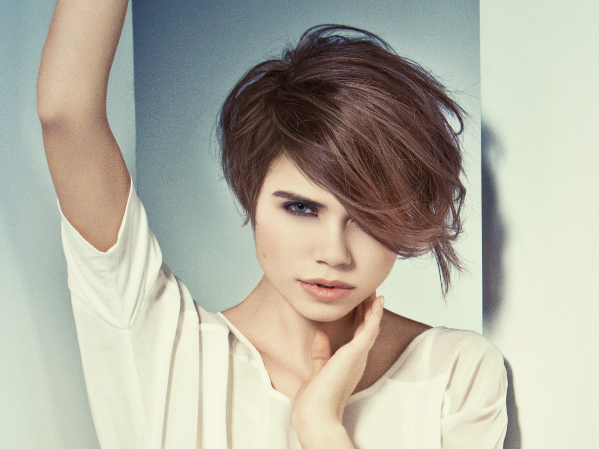 long and short hairstyles with a high end feel