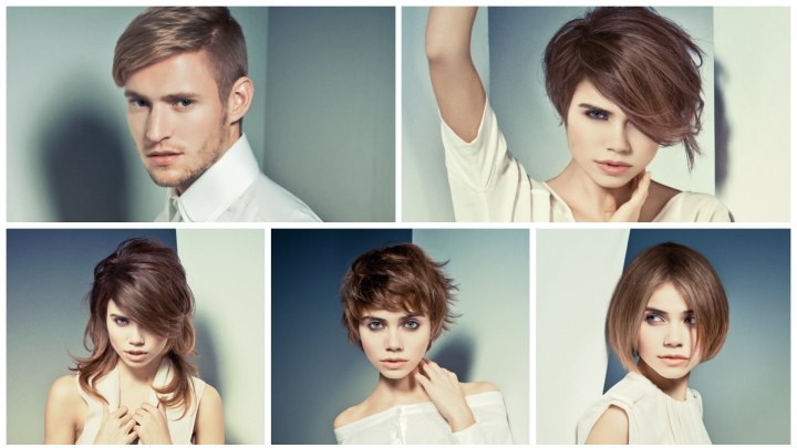 Long and short hairstyles with a high end feel