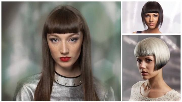 Hairstyles with bangs