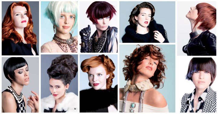 Daring fashion hairstyles