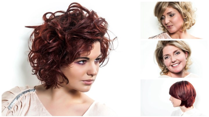 Medium-length haircuts for women