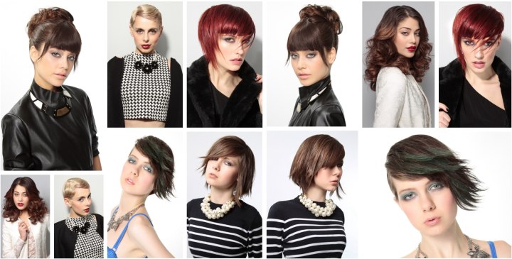 Modern hair influenced by Paris fashion