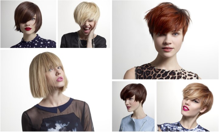 Short hairstyles