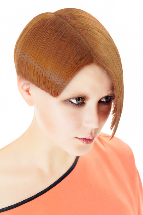 Short haircuts with undercuts and short clipped surfaces