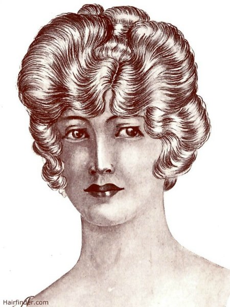Hair for a 1920s modern woman look