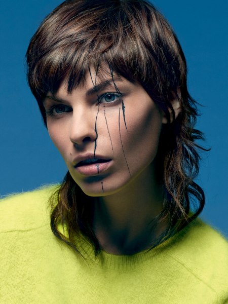 Mullet haircut for women