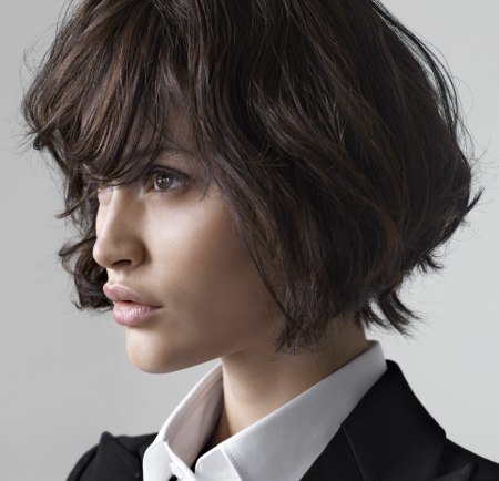 Professional cut for women who have short hair