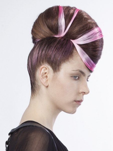 Futuristic updo