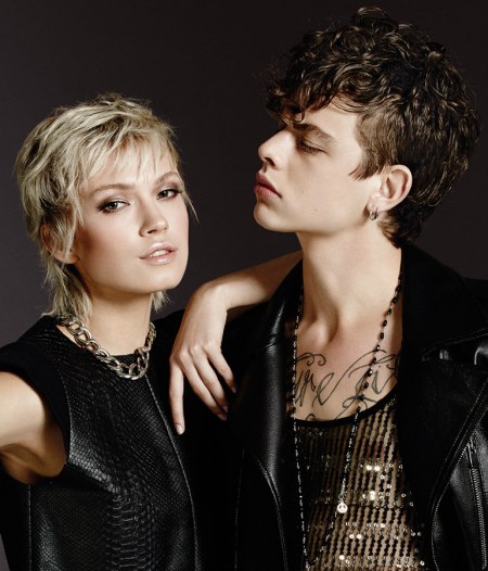Disco-inspired hairstyles