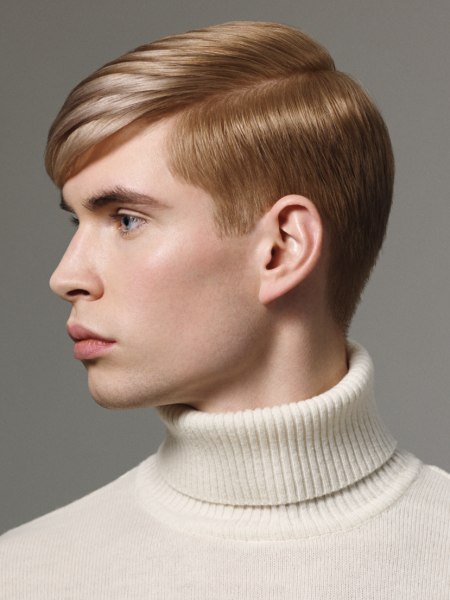 Neat and flawless hairstyle for men