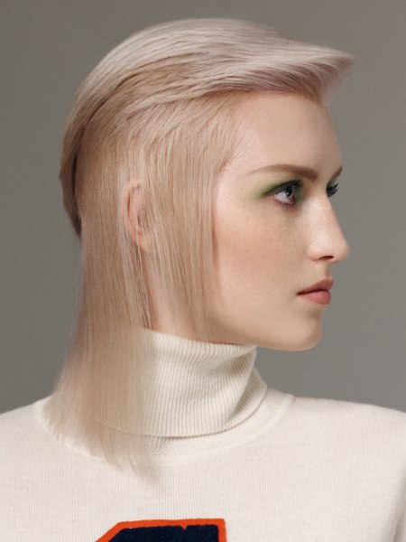 Preppy Half Up Half Down (Platinum)