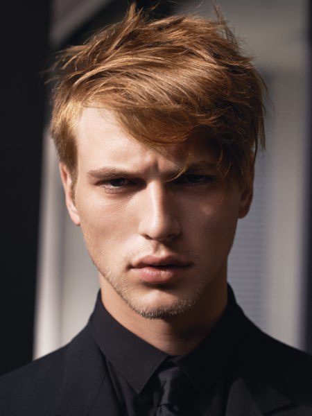 Modern hairstyle for men