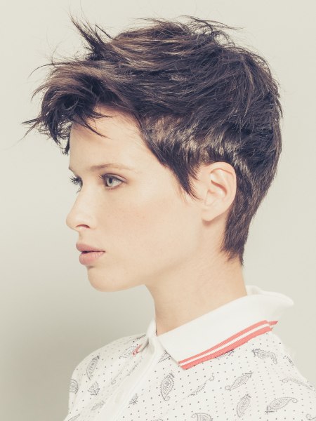 Fun pixie cut