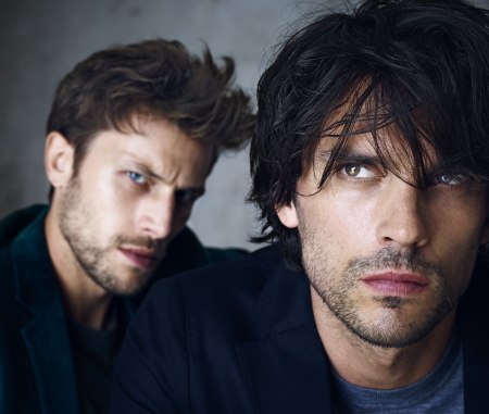 Well-groomed long haircut for men