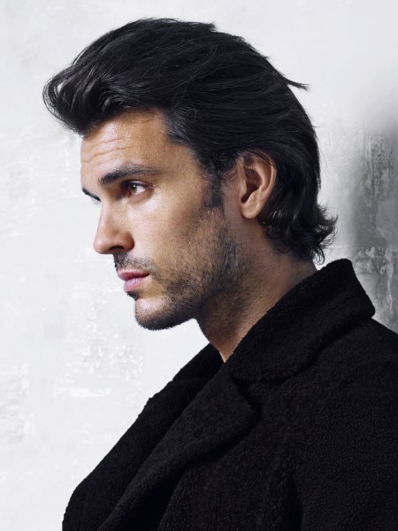 Long hairstyle for men
