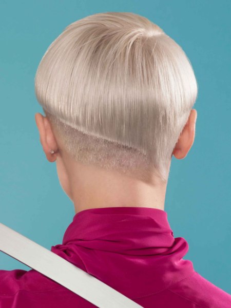 Clipper cut nape