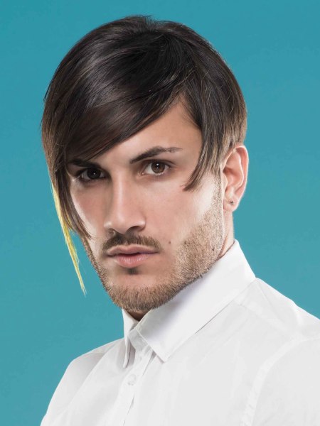 Extravagant hair for men