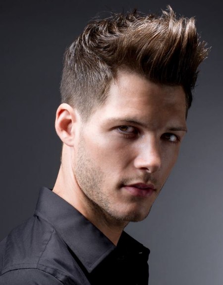 Haircut for fashion-conscious men