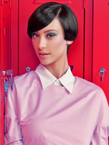 Neat short haircut