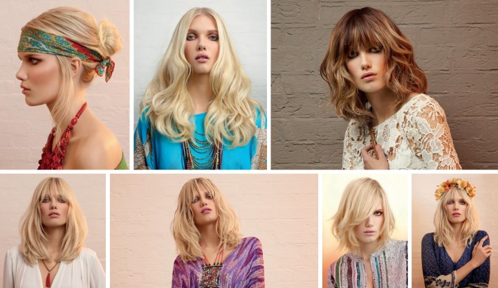 31+ Trendy Fashion 70s Hippie Hair Boho #hair #fashion | Disco hair, Hippie  hair, Boho hairstyles