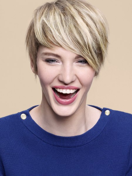 Pixie cuts - Youthful with layers and bangs