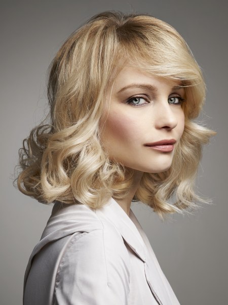 Hairstyle for a youthful look