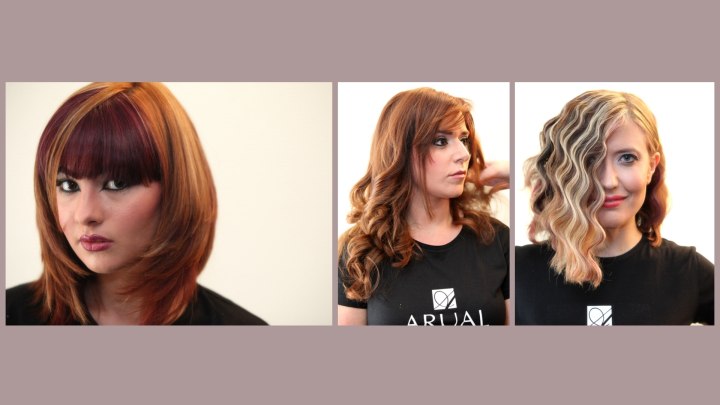 Trending haircuts and hair colors