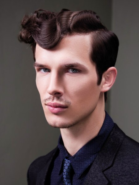 Hipster hairstyle for men