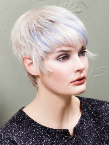 Fashion hairstyles with clean cut and clear lines