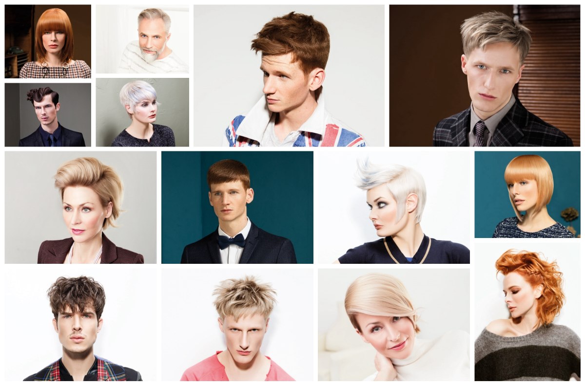 Fashion hairstyles with clean cut and clear lines