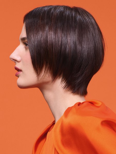 Modern short bob