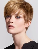 Feminine short hair