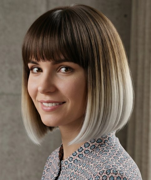 Ombré bob