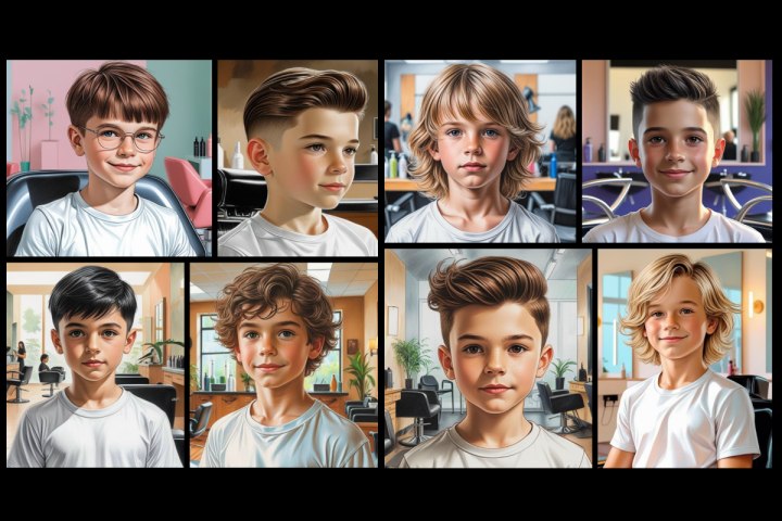Hairstyles for young boys
