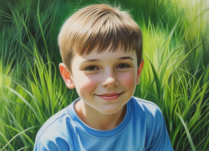 Bowl cut hair for little boys