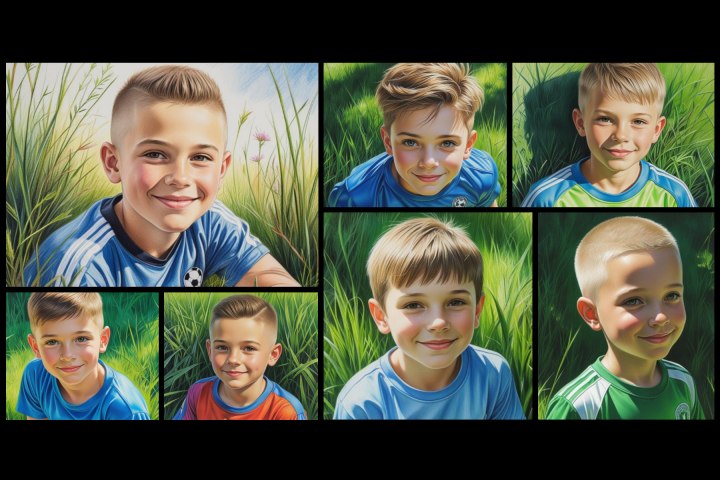 Short and easy hairstyles for young boys