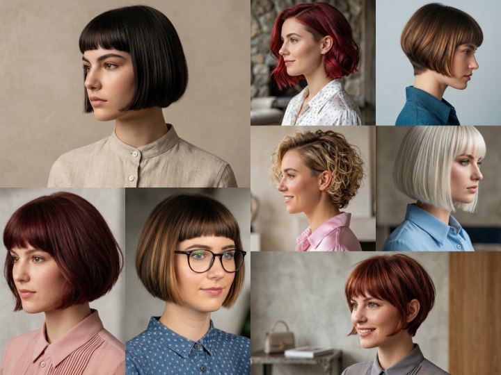 Fresh and easy to wear bobs