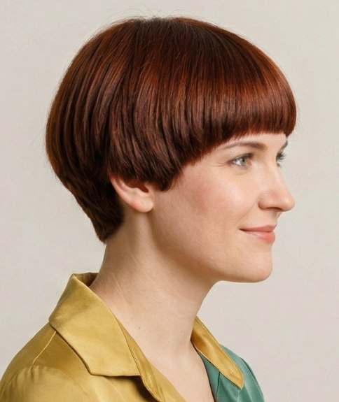Modern version of a vintage bob