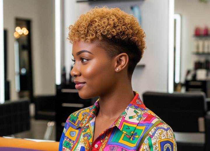 Short cut for natural curls