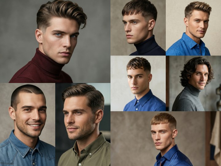 Contemporary hair for guys