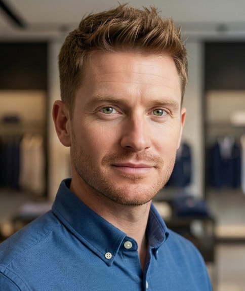 Short back and sides haircut for men