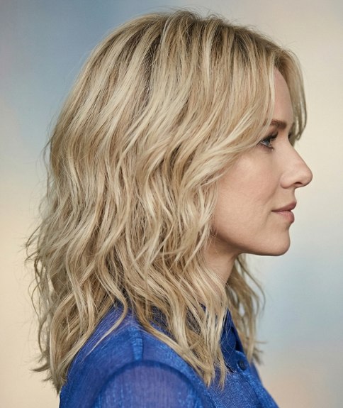 Long hairstyle with soft layers