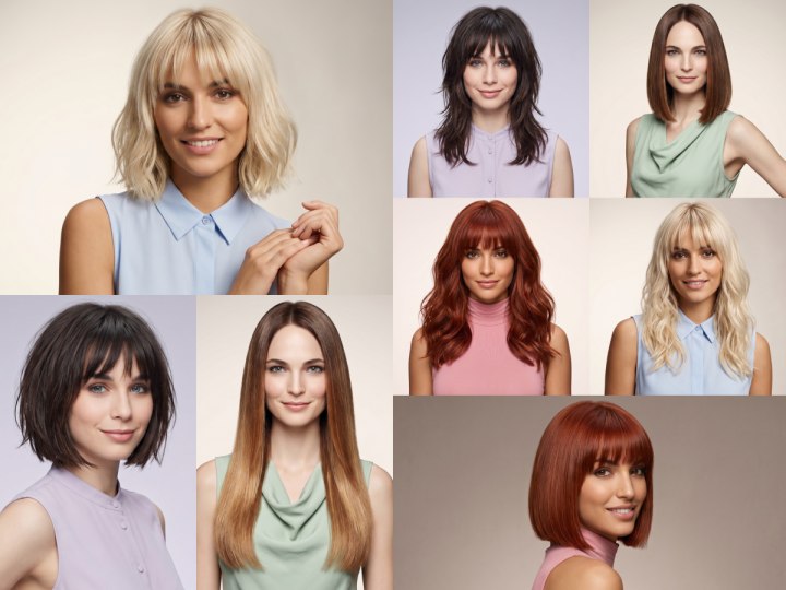 Hairstyles for spring