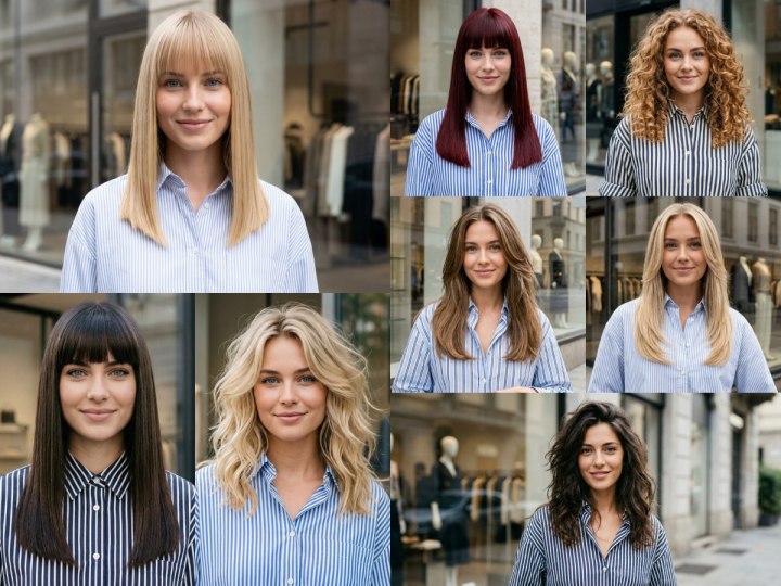 Ideas and inspiration for long hair