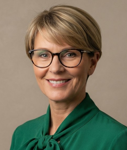 Well-executed pixie cut for mature hair